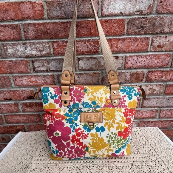 Relic Bags Relic By Fossil Floral Handbag Purse Shoulder Bag